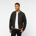Nolan Bomber Jacket // Black (S)