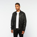 Nathan Bomber Jacket // Black (S)