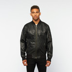 Nathan Bomber Jacket // Black (M)