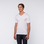Emporio Armani V-Neck // White (M)