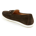 Jay Butler // Naples Driving Loafer // Brown Suede (US: 8.5)