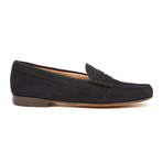 Cromwell Penny Loafer // Navy Suede (US: 7.5)