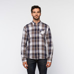 Free Nature // Twill Plaid Button Up // December Sky (L)