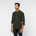 Free Nature // Poplin Plaid Button Up // Greener Pastures + Caviar (M)