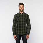 Free Nature // Poplin Plaid Button Up // Greener Pastures + Caviar (M)