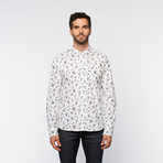 Artistry in Motion // Floral Button Up // White (S)
