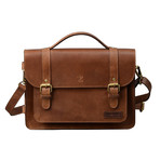 Dorset Satchel // Vintage Brown Leather