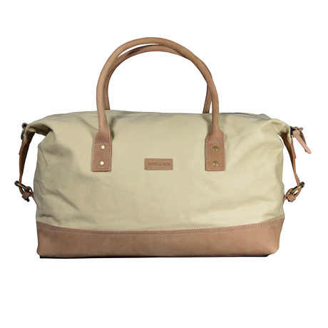 Somerset Holdall // Beige