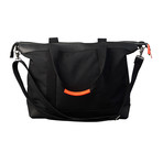 Shoreditch Shopper Tote // Black + Orange