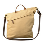 La Rochelle Messenger Bag // Beige