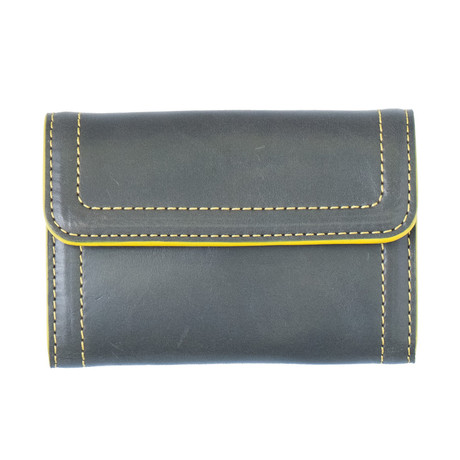 Shift SLG // Weil Business Card Holder (Charcoal + Lemon)