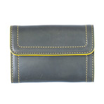 Shift SLG // Weil Business Card Holder (Charcoal + Lemon)