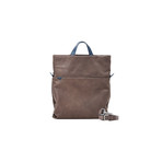 Metropolis // Vertical Briefcase (Cuoio + Ocean)