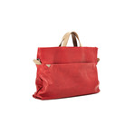 Metropolis // Horizontal Briefcase (Cuoio + Ocean)