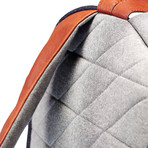 Indigo // Balance Backpack (Indigo + Cuoio)