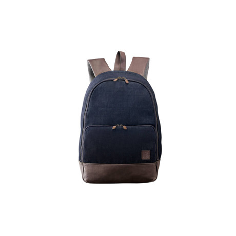 Indigo // Balance Backpack (Indigo + Cuoio)