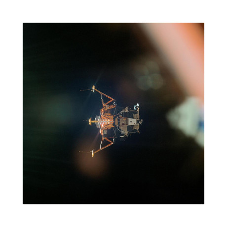 Apollo 11 "Eagle" Lunar Module, 1969 (18"W x 18"H)