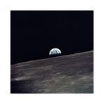 Earthrise from Apollo 10, 1969 (18"W x 18"H)