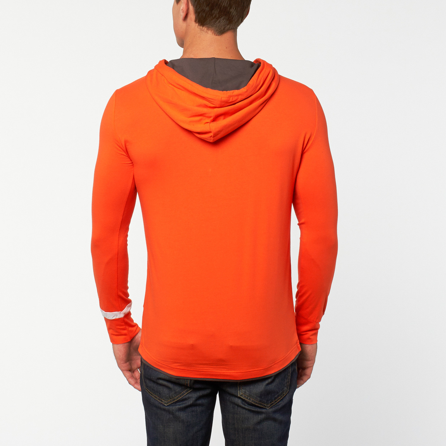 Teamm8 // Long-Sleeve Hoodie Shirt // Orange (S) - Last Grab ...