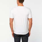 Dive V-Neck T-Shirt // White (XL)