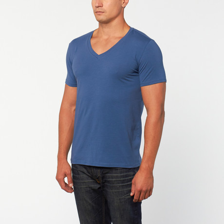 Classic V-Neck T-Shirt // Steel (XS)