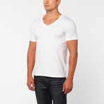 Classic V-Neck T-Shirt // White (S)