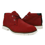 X Lace-Up Chukka // Burgandy (US: 11)