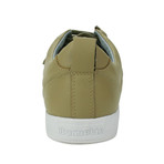 Quilted Leather Ox Sneaker // Light Brown (Euro: 41)