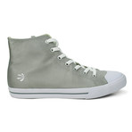Hi-Top Sneaker // Silver (US: 10)
