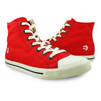 High-Top Sneaker // Red (Euro: 42)
