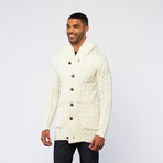 Hooded Cardigan // Cream (S)
