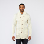 Hooded Cardigan // Cream (S)