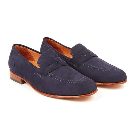 Suede Loafer // Blue (US: 8)