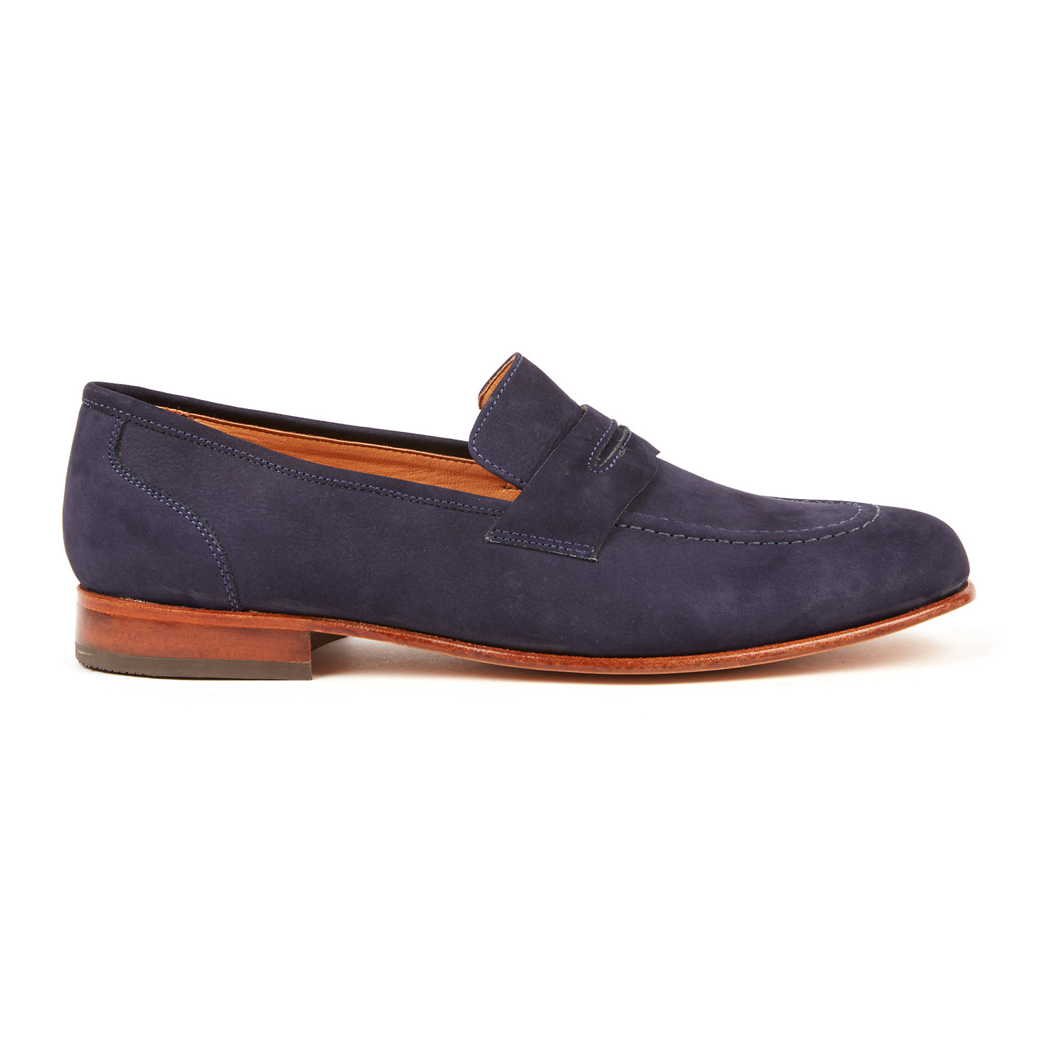 Suede Loafer // Blue (US: 8) - Setton Brothers - Touch of Modern