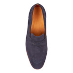 Suede Loafer // Blue (US: 9)