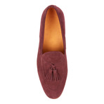 Tassel Suede Loafer // Marsala (US: 11)