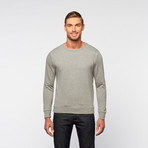 Long-Sleeve Crew Neck Pullover // Grey (M)