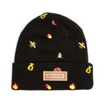 Emoji Lifestyle Beanie // Black