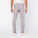 Stretch Twill Chino Jogger // Light Grey (S)