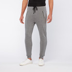 Tri-Blend Fleece Jogger // Grey (XL)