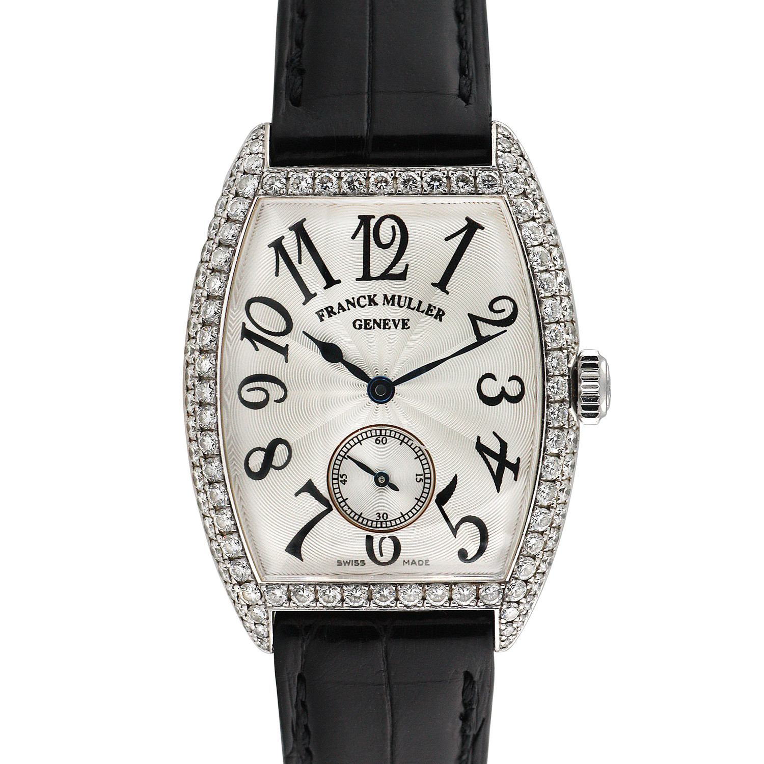 Franck Muller 18K White Gold Manual Wind 7502 S6 D 809