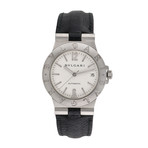 Bvlgari Diagono Stainless Steel Automatic // LCV35S // 767-610012 // c.2000's