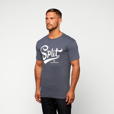 Clean Up Tee // Navy Heather (S)