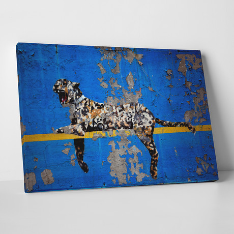 Banksy // Yankee Tiger (20"L x 16"H)