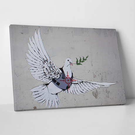 Banksy // Target Dove (20"L x 16"H)