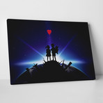 Banksy // Boy Meets Girl (Heart Variant) (20"L x 16"H)