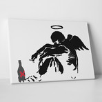 Banksy // Poisoned Angel (20"L x 16"H)