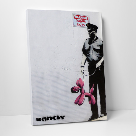 Banksy // Guard On Duty (20"L x 16"H)