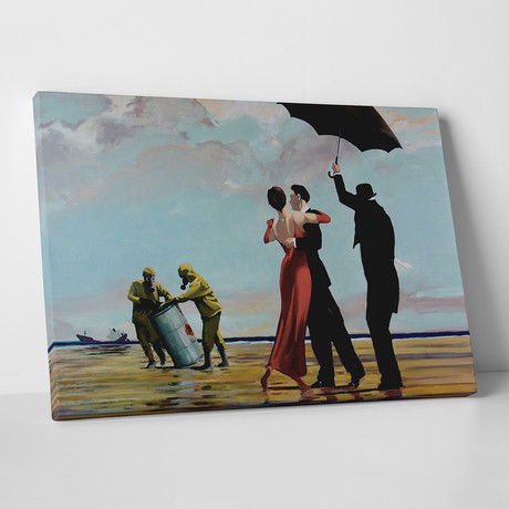 Banksy // Tango At The Wastes (20"L x 16"H)