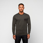 Wright Long-Sleeve Crew // Black (2XL)